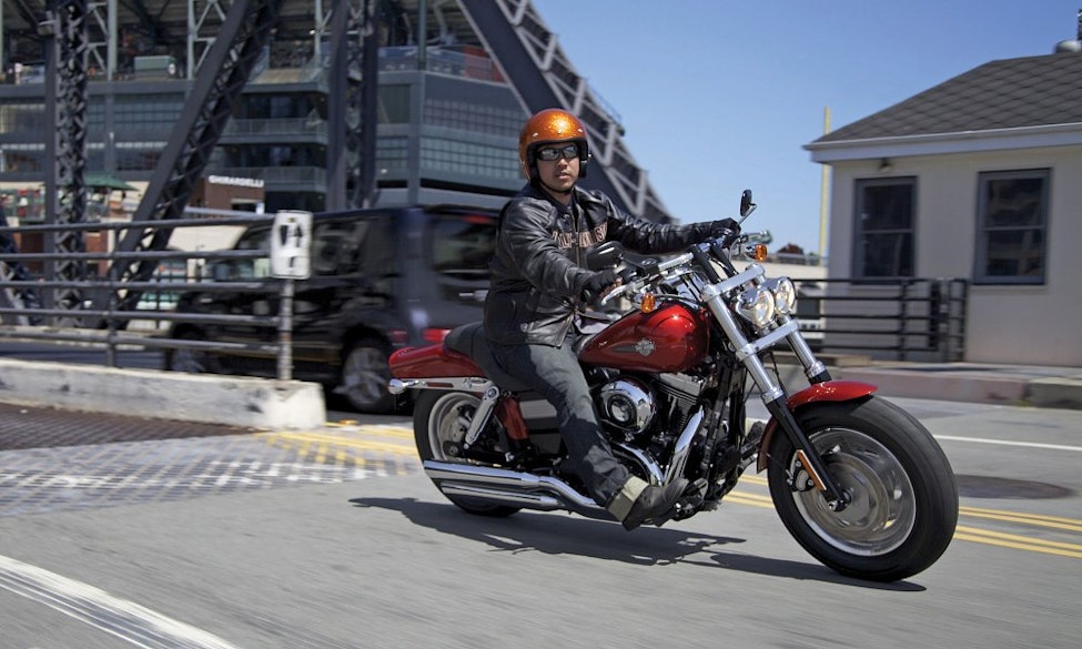 Harley-Davidson rider