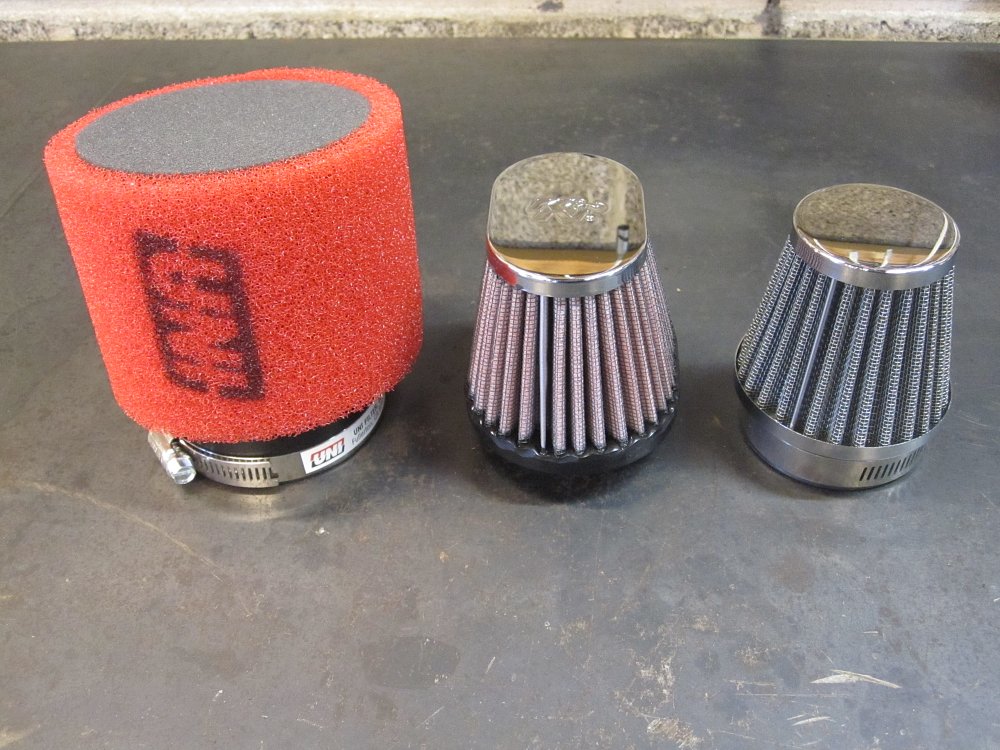 k&n dirt bike air filter