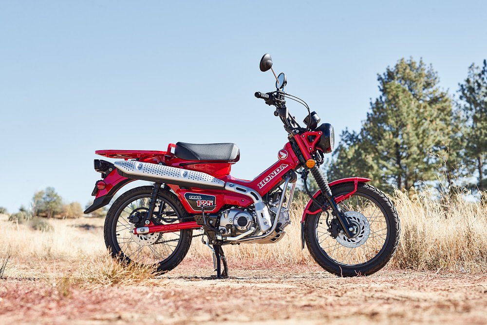 2021 Honda Trail 125 first ride review - RevZilla