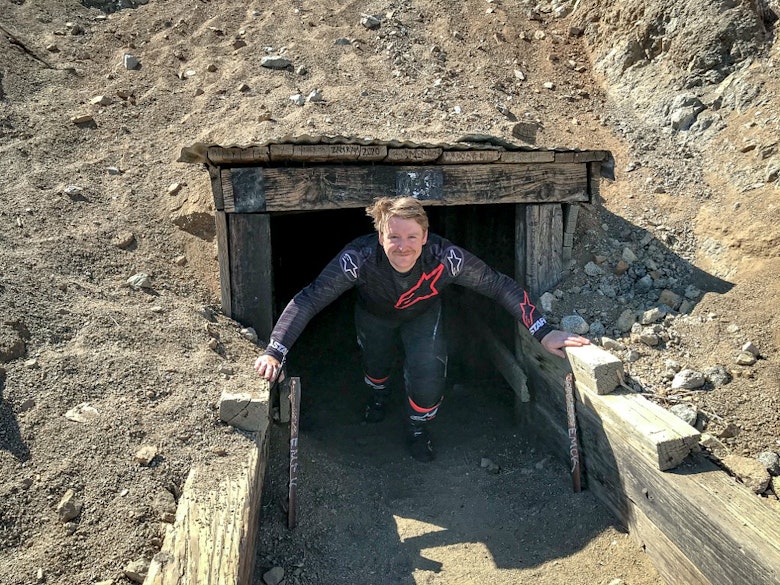 Ryan Adams in the Burro Schmidt tunnel