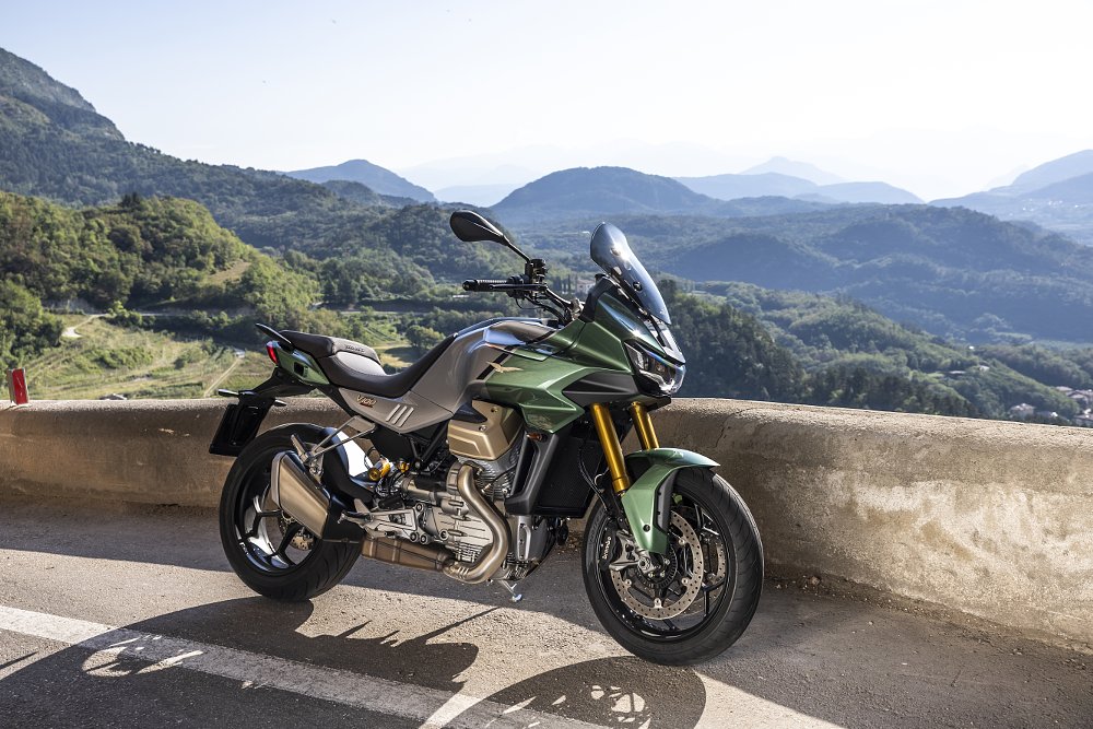 2023 Moto Guzzi V100 Mandello first ride review - RevZilla